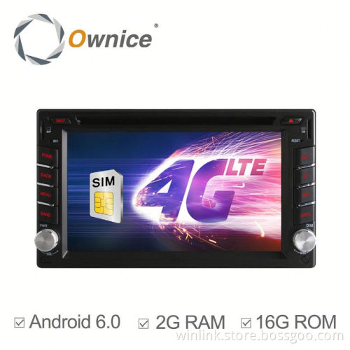 2 din Android Quad core car video RADIO for 2 din universal with GPS RDS Wifi Built 4G lte support DAB mirror